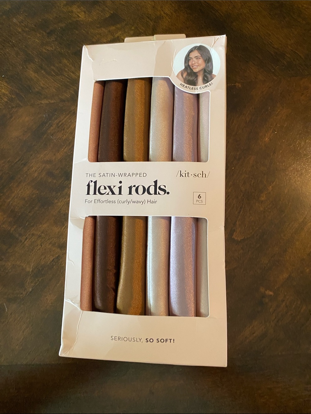 Kitsch Satin Wrapped Flexi Rods